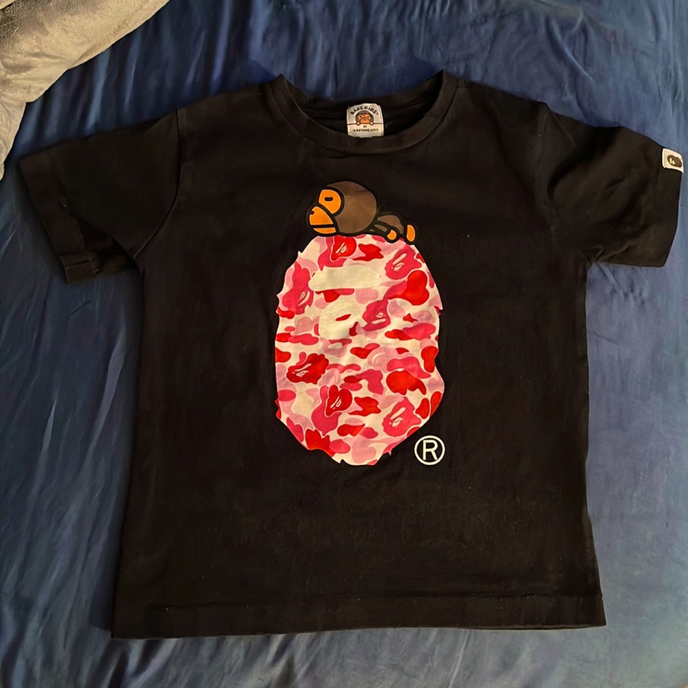 Girls Bape T shirt